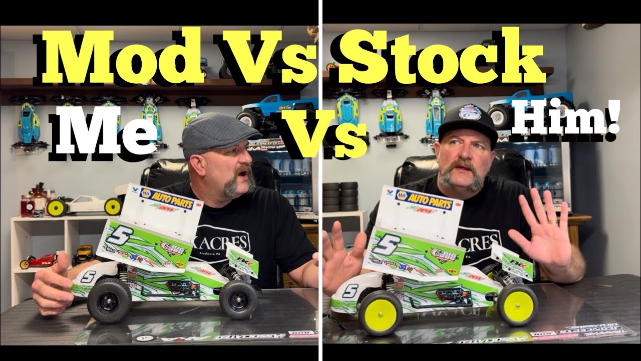 Traxxas Bandit Sprint Car Mod по сравнению со стандартной версией — она НЕ быстрее!