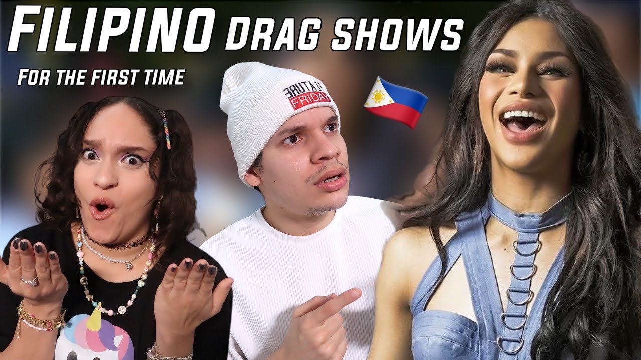 FILIPINO drag queen shows are NUTS! Latinos react to SINGING Filipino Drag shows for the first time