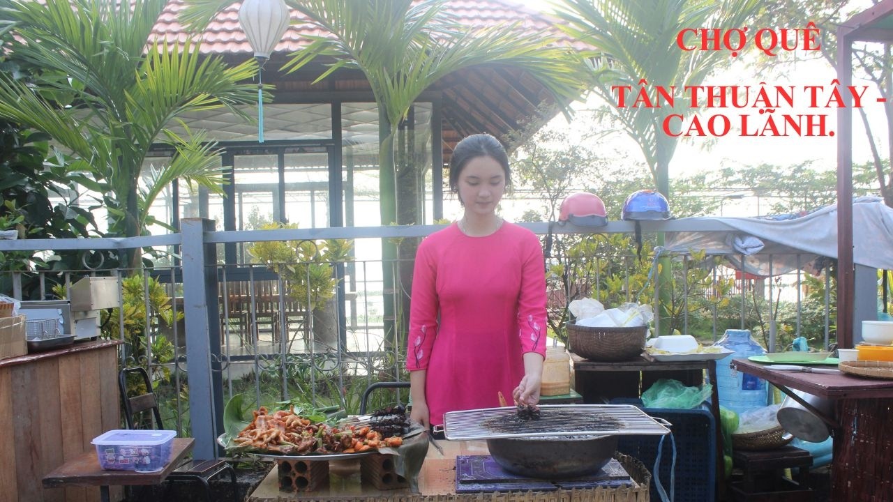 CHỢ QUÊ TÂN THUẬN TÂY TẠI CAO LÃNH - ĐỒNG THÁP | DU LỊCH VÀ CUỘC SỐNG.