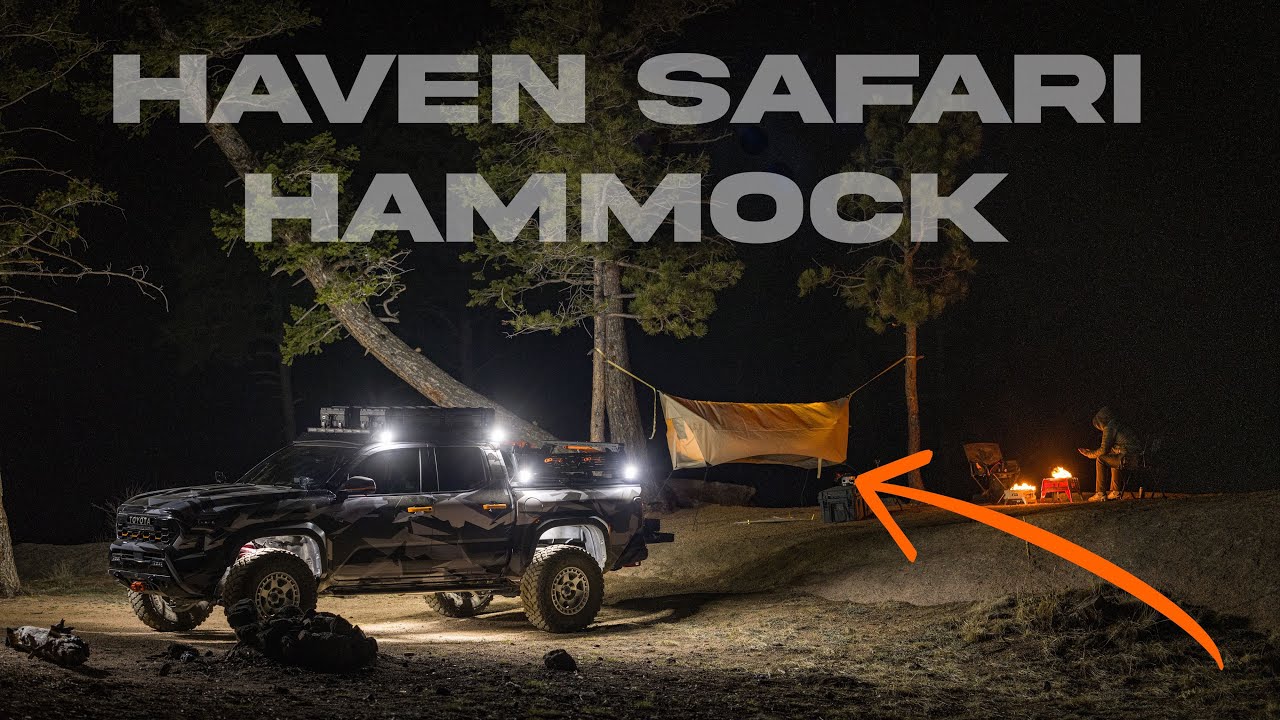 No tent? No problem! | Haven Safari - Hammock Camping...