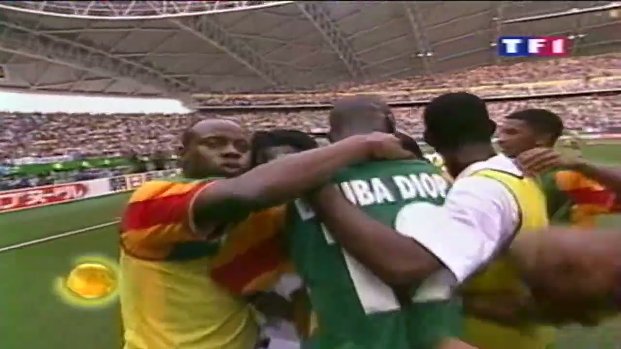 QUALIFICATION DU SENEGAL CONTRE LA SUEDE COUPE DU MONDE 2002