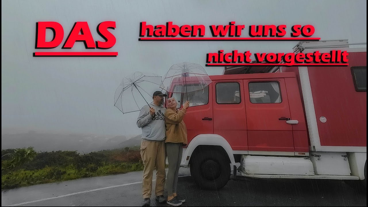 Winter in Spanien  Kalt Nass Stürmisch  wie machen wir weiter . #vanlife #vanlifediaries #nature