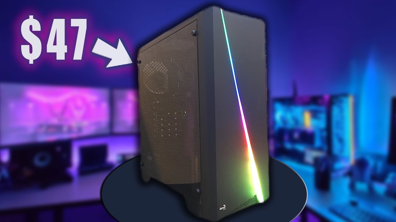 Best Gaming PC Case For Under $50?! (Aerocool Cylon Review)