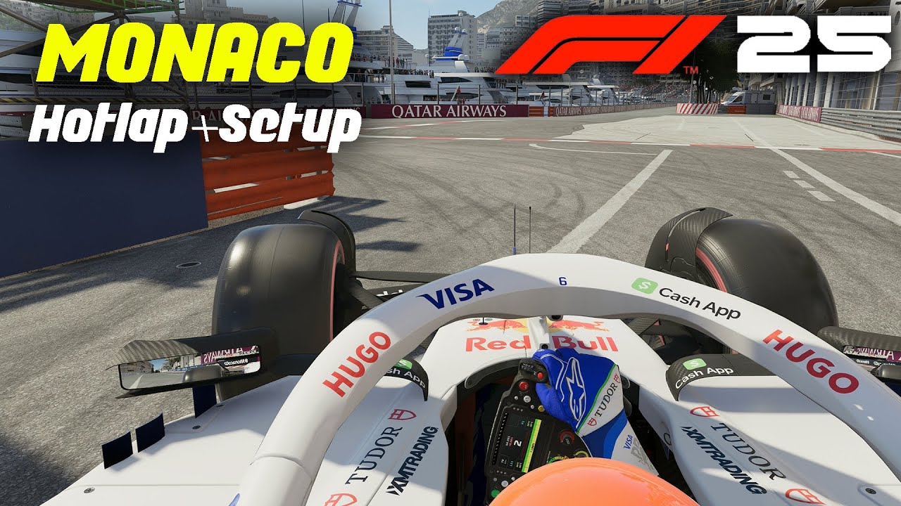 Настройка F1 25 Monaco + руководство по трассе