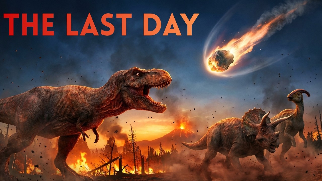 66 Million years ago: The Last day of the dinosaurs