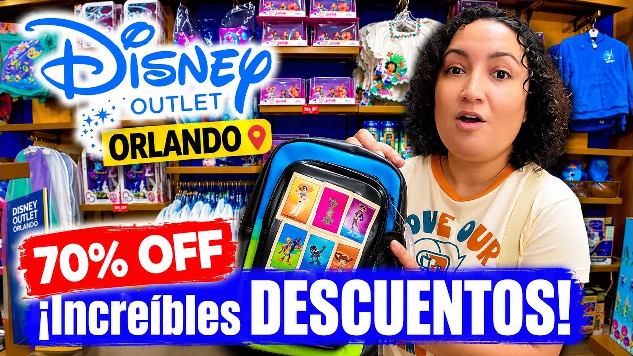 ¡REGRESAMOS a la TIENDA OUTLET de DISNEY en ORLANDO! (Buenos descuentos)