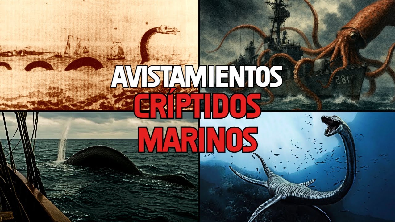 Los Avistamientos de Criaturas Desconocidas en el Océano (encuentros, críptidos, casos)