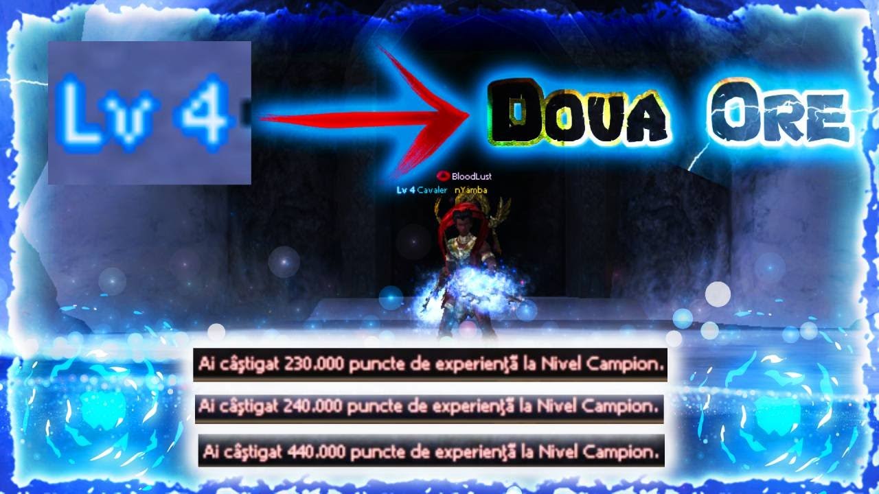 Cum sa faci LvL 4 Campion in 2 Ore ! #metin2