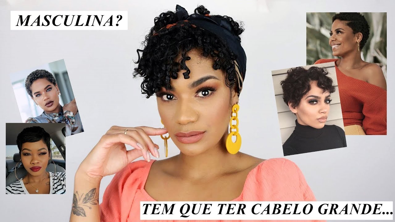 COMO SE ACHAR LINDA e AUMENTAR SUA AUTOESTIMA COM O CABELO CURTO • Patt Neves