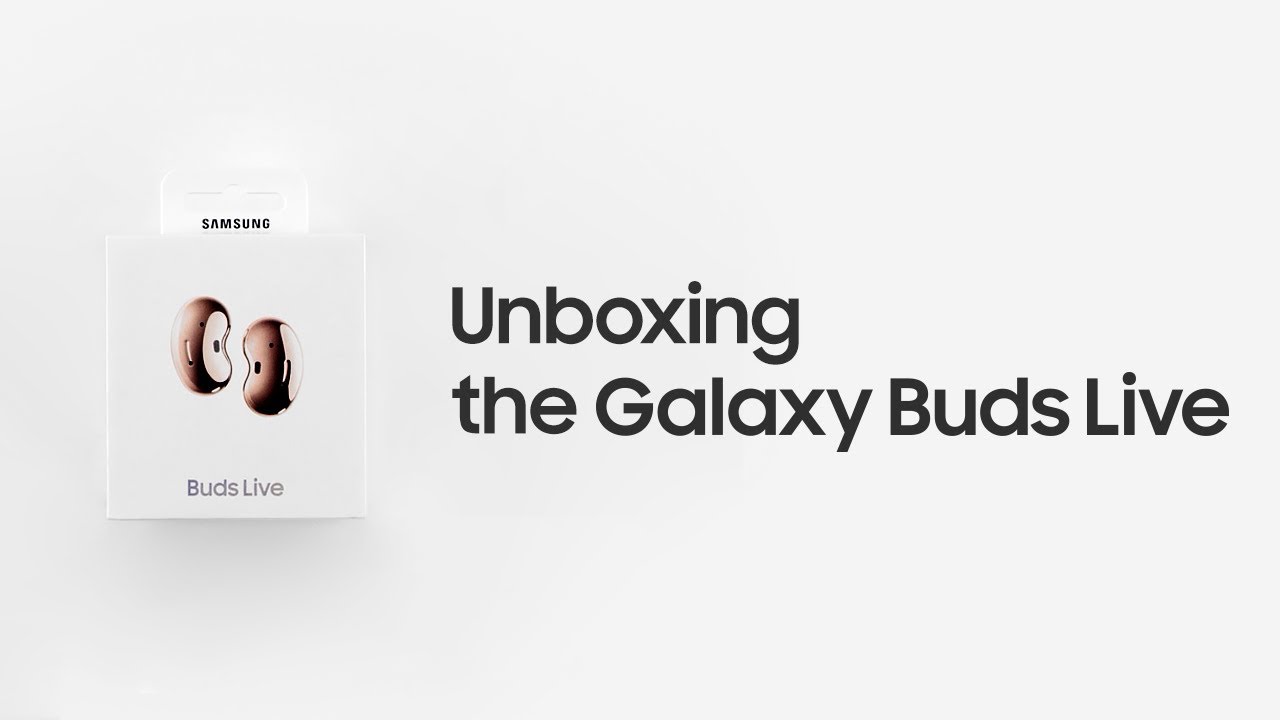 Galaxy Buds Live - Official Unboxing | Samsung