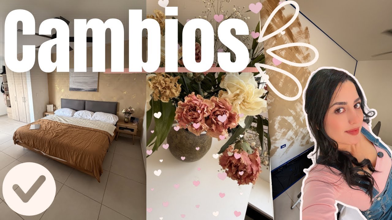 Cambios en mi Habitación Principal ✅ YA ESTUDIO 🩷🥳 Ale Garcia 