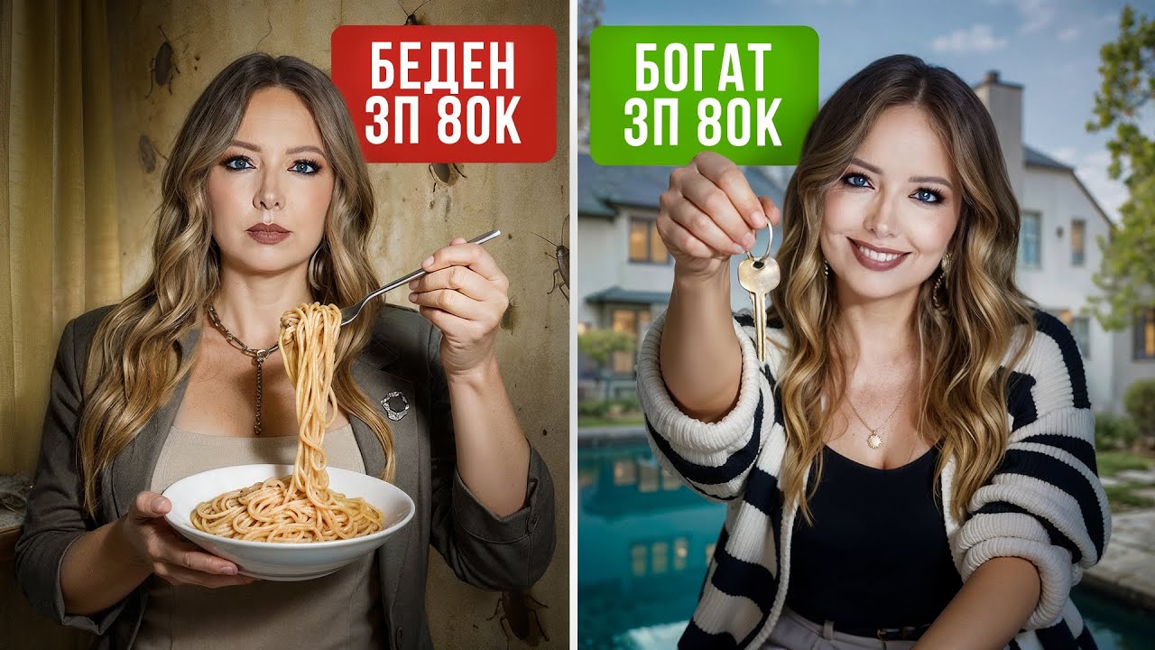 Почему при одинаковой зарплате одни богатеют, а другие беднеют?