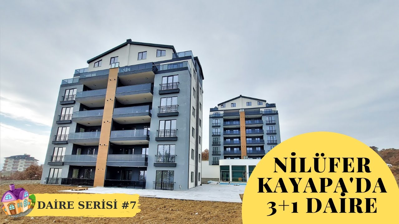 NİLÜFER KAYAPA'DA 3+1 DAİRE TURU // DAİRE SERİSİ 7. BÖLÜM
