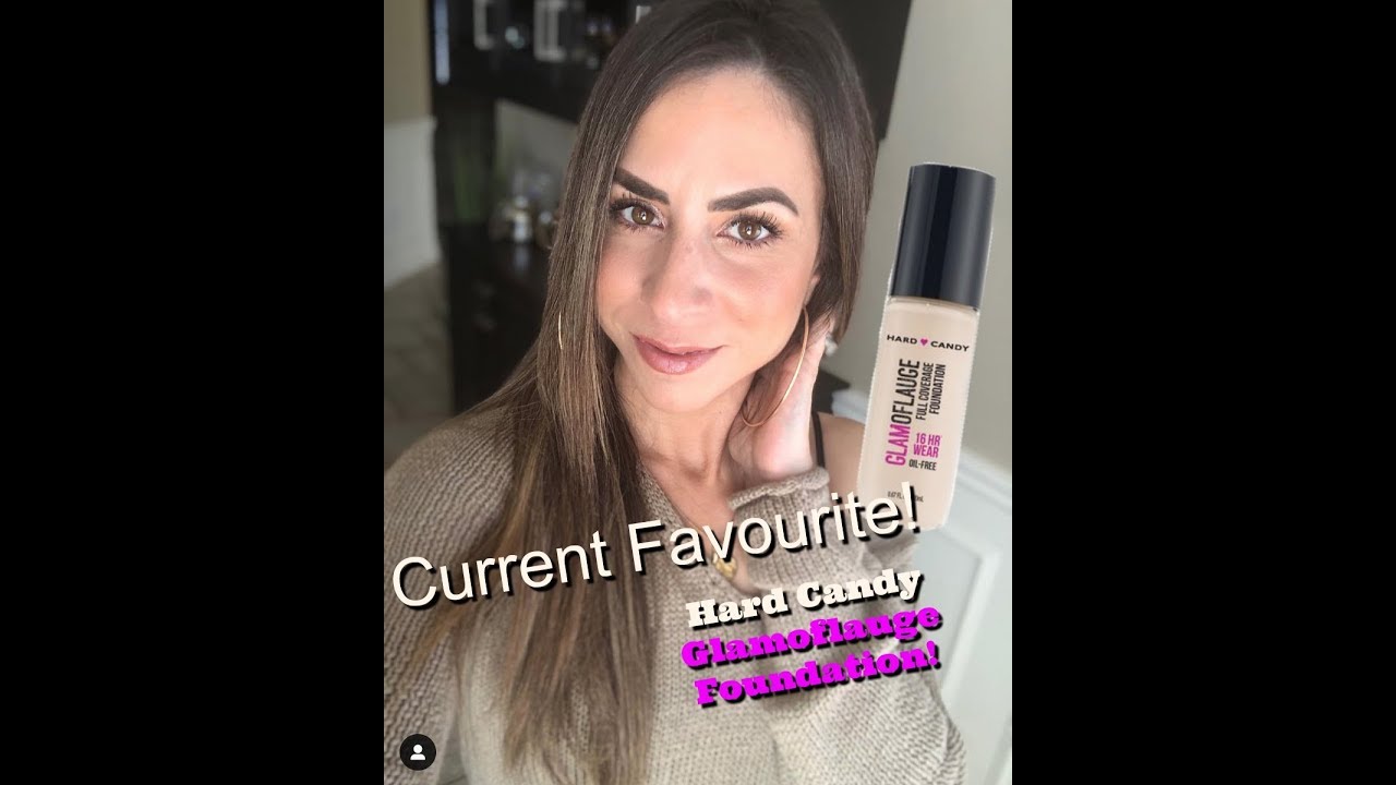 New Hard Candy Glamoflauge Foundation (Drugstore Hit)  Best for Oily Skin
