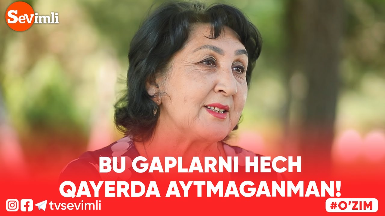 O'ZIM  - BU GAPLARNI HECH QAYERDA AYTMAGANMAN!