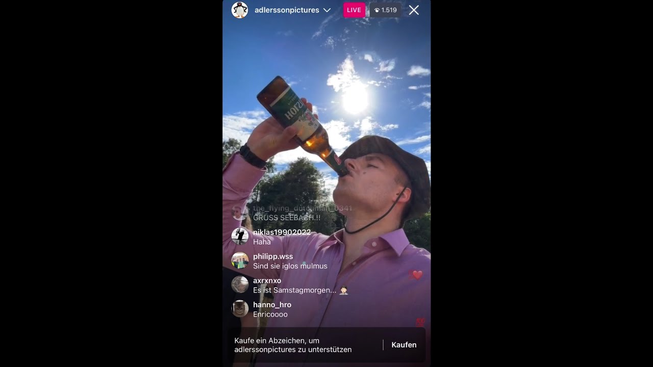 LIVE vom Trödelmarkt 6.0! Schickt mehr Füße! - AdlerssonPictures Instagram Livestream