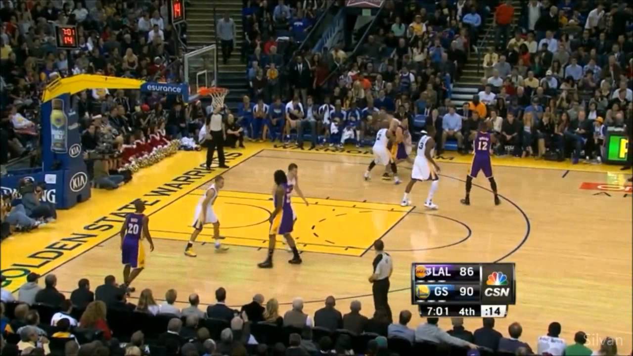 Kobe Bryant 34 Points @ Golden State Warriors - 22/12/2012