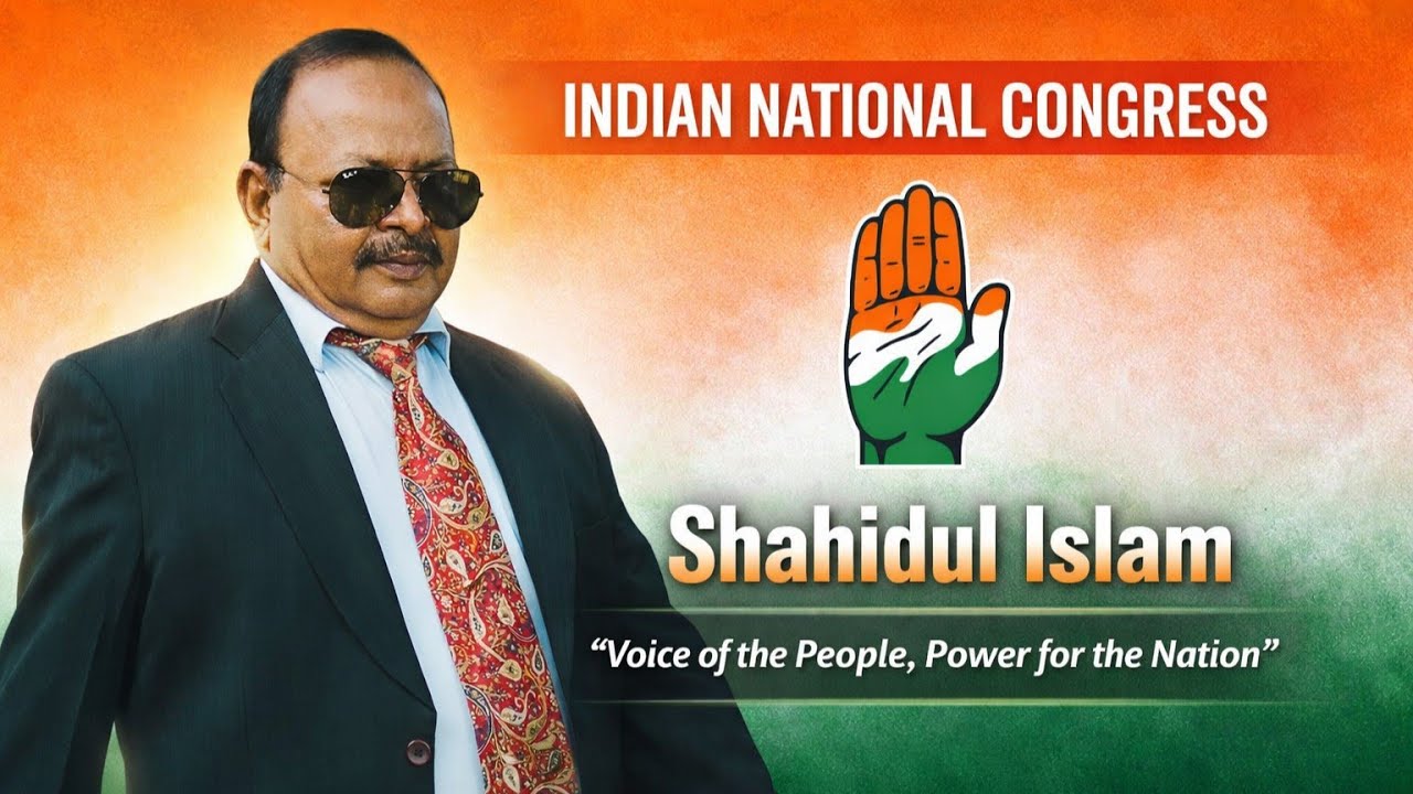 Election song for Shahidul islam 2|| Indian congress party || congress party||Shahidul Islam || 2026