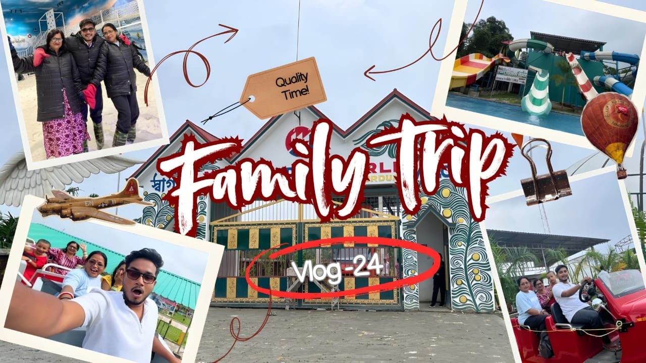 Maa Paradise World | Family Trip | Vlog-24 #alipurduar #maaparadise #vlogs