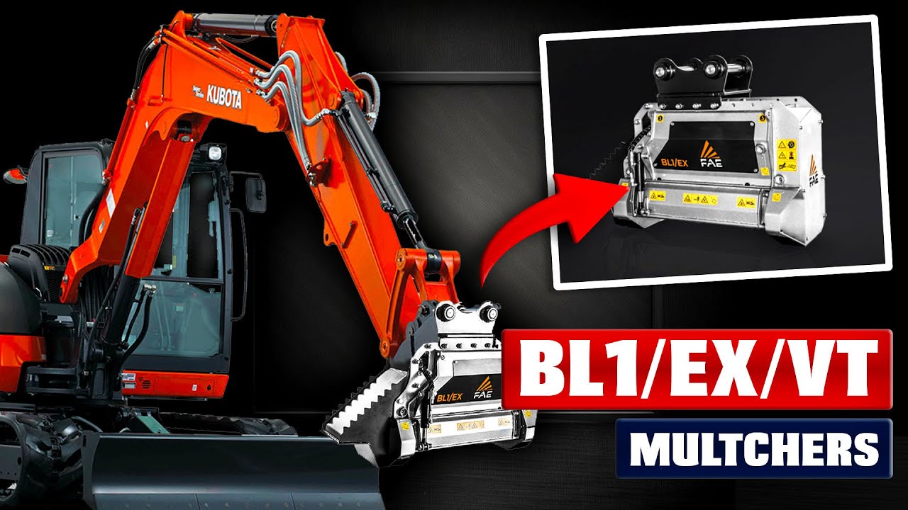 Unleashing Power: FAE Group BL1/EX/VT Drum Mulcher In-Depth Review & Features