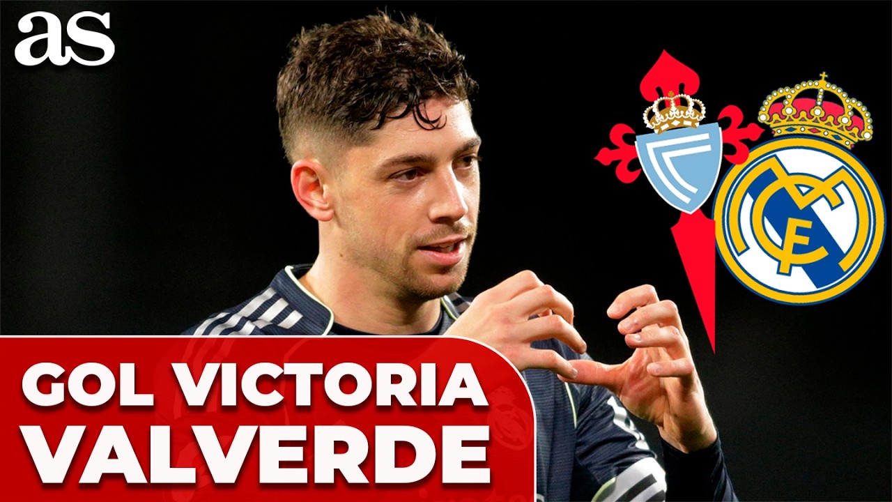 GOL FEDE VALVERDE: DA la VICTORIA en el 93 | CELTA 1- REAL MADRID 2
