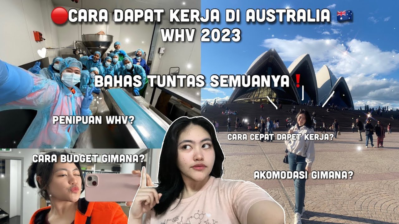 Cara dapat kerja di Australia🇦🇺2024 | bahas pertanyaan kalian