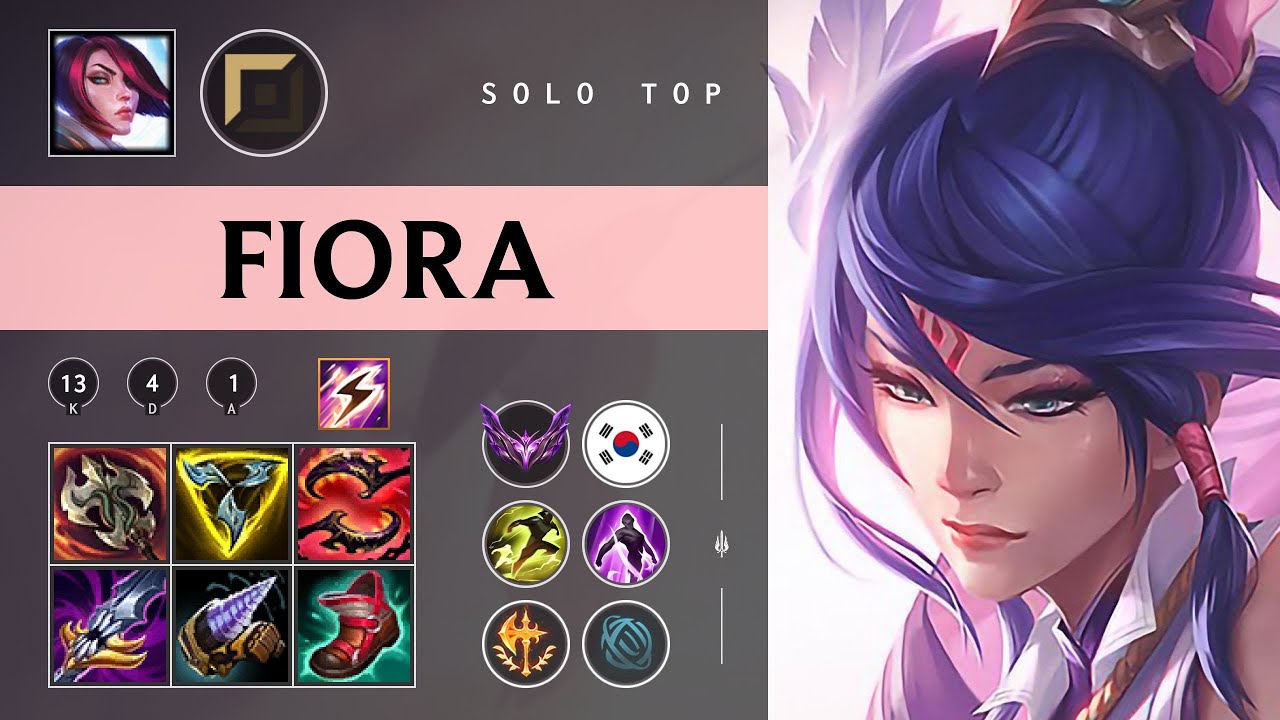 Fiora Top vs Jax - KR Master Patch 26.02