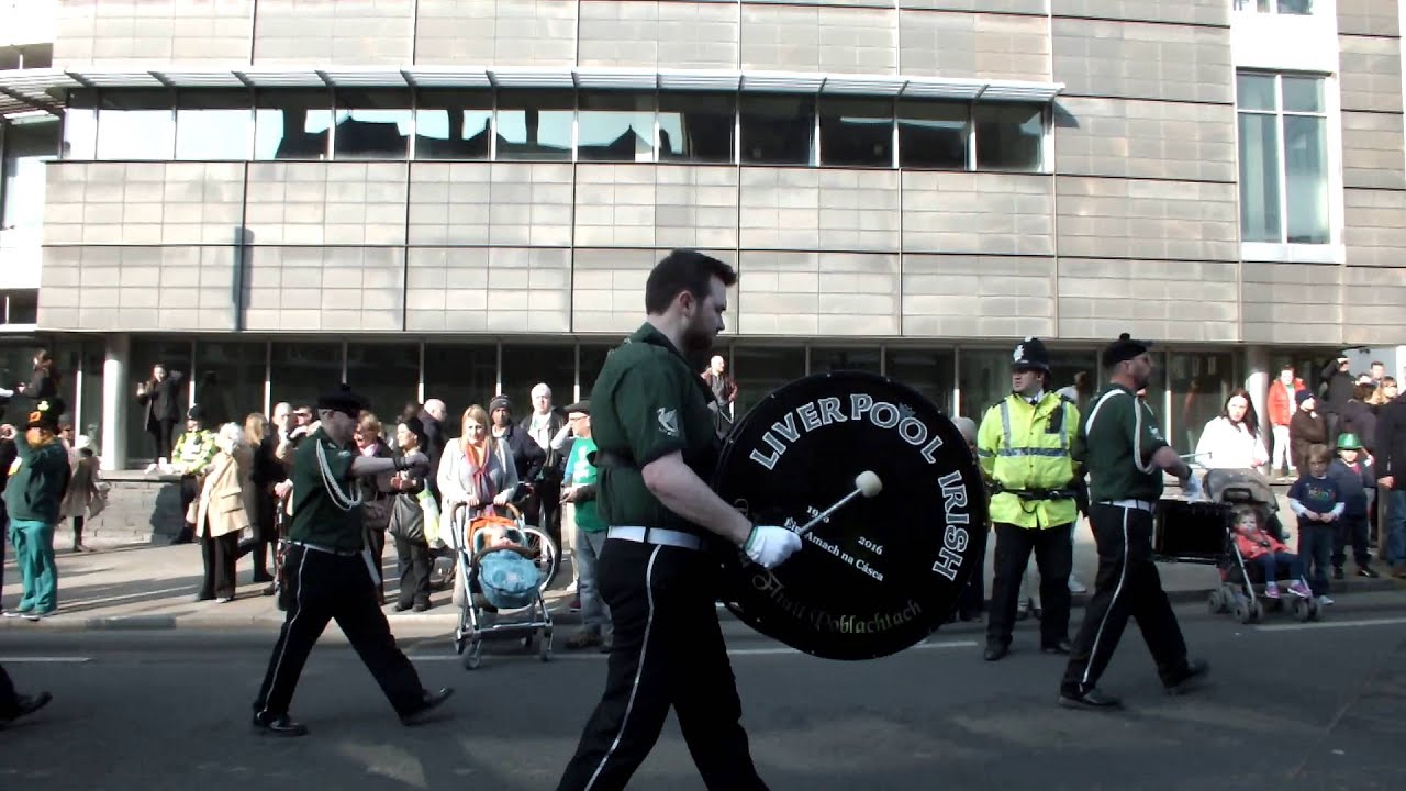 LIVERPOOL ST PATRICKS DAY PARADE 2016