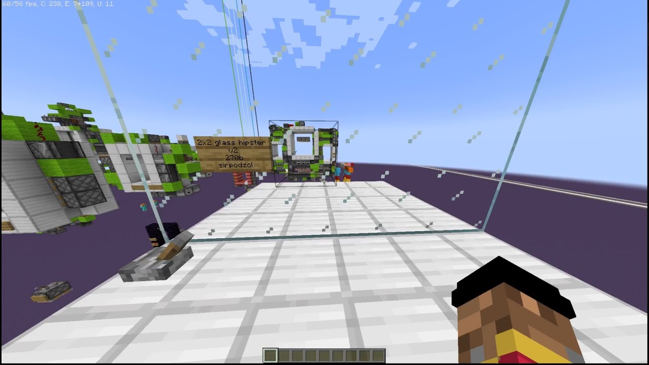 2x2 seamless glass hipster v2