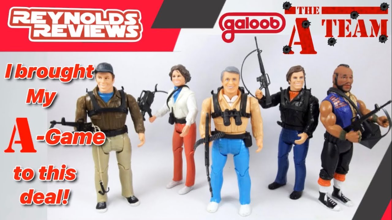 Vintage 6&rdquo; Galoob A-Team figures eBay deal