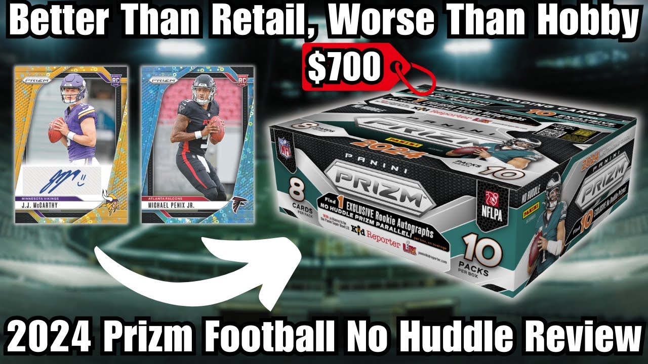 THE $700 FORGOTTEN PRIZM PRODUCT! 2024 Prizm Football No Huddle Review!