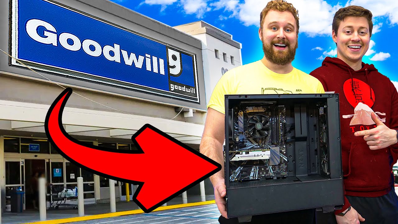 We Bought a $200 Gaming PC From Goodwill....
