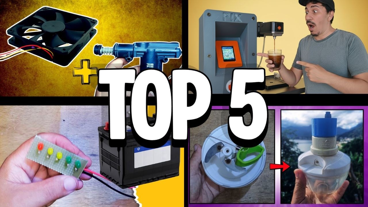 TOP 5 Projetos que Mais Bombaram em 2025!