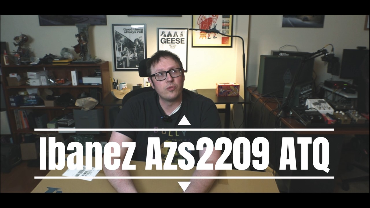 Ibanez Azs2209 ATQ unboxing and measurements