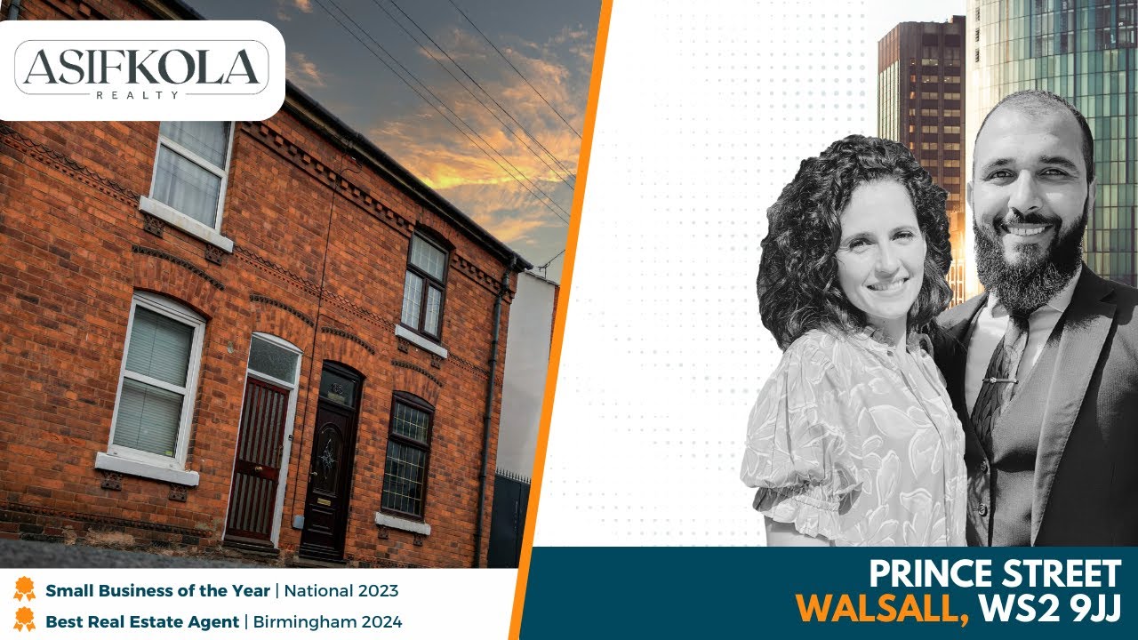 Terraced Home on Prince Street, Walsall, WS2 9JJ
