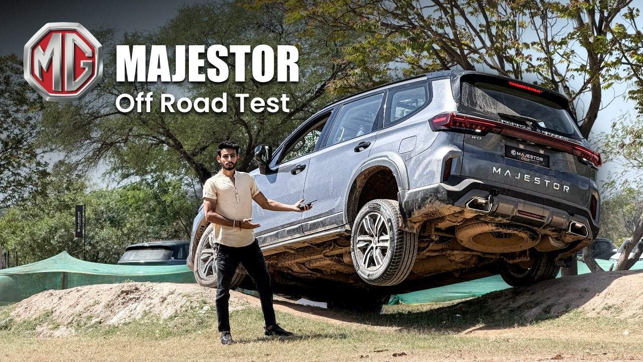 MG Majestor - Toyota Fortuner Rival? Extreme off road testing | Aaruksh