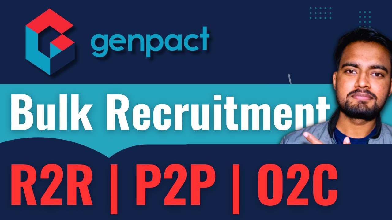 Genpact Walk In Drive | R2R | P2P | O2C | AP | AR | CorporateWala | Ankit Yadav