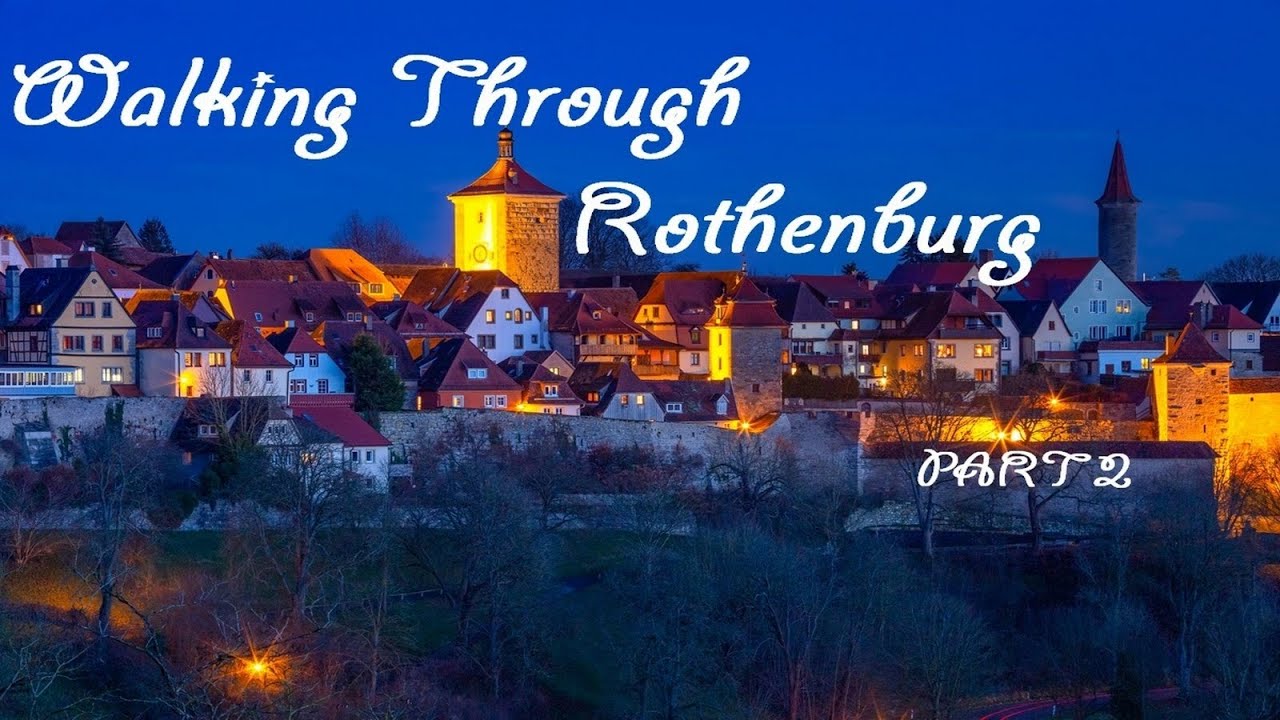 Wandering Through Rothenburg ob der Tauber 🏰