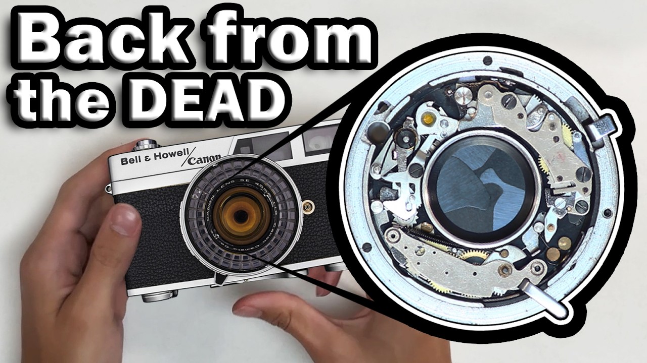 Repairing the original Canonet | Canon Canonet 19