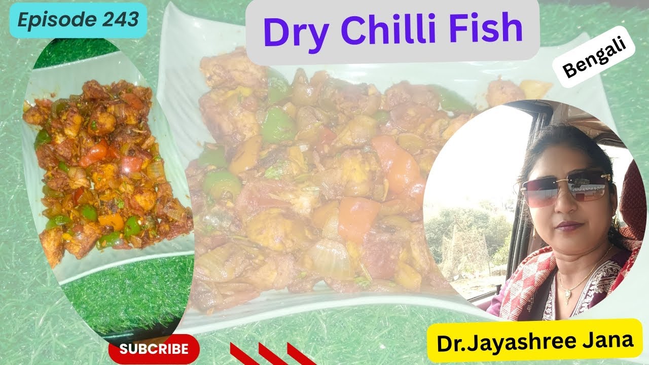 Dry Chilli Fish/Healthy Recipe/Winter Special/Bengali @healthydietwithtastyrecipe 