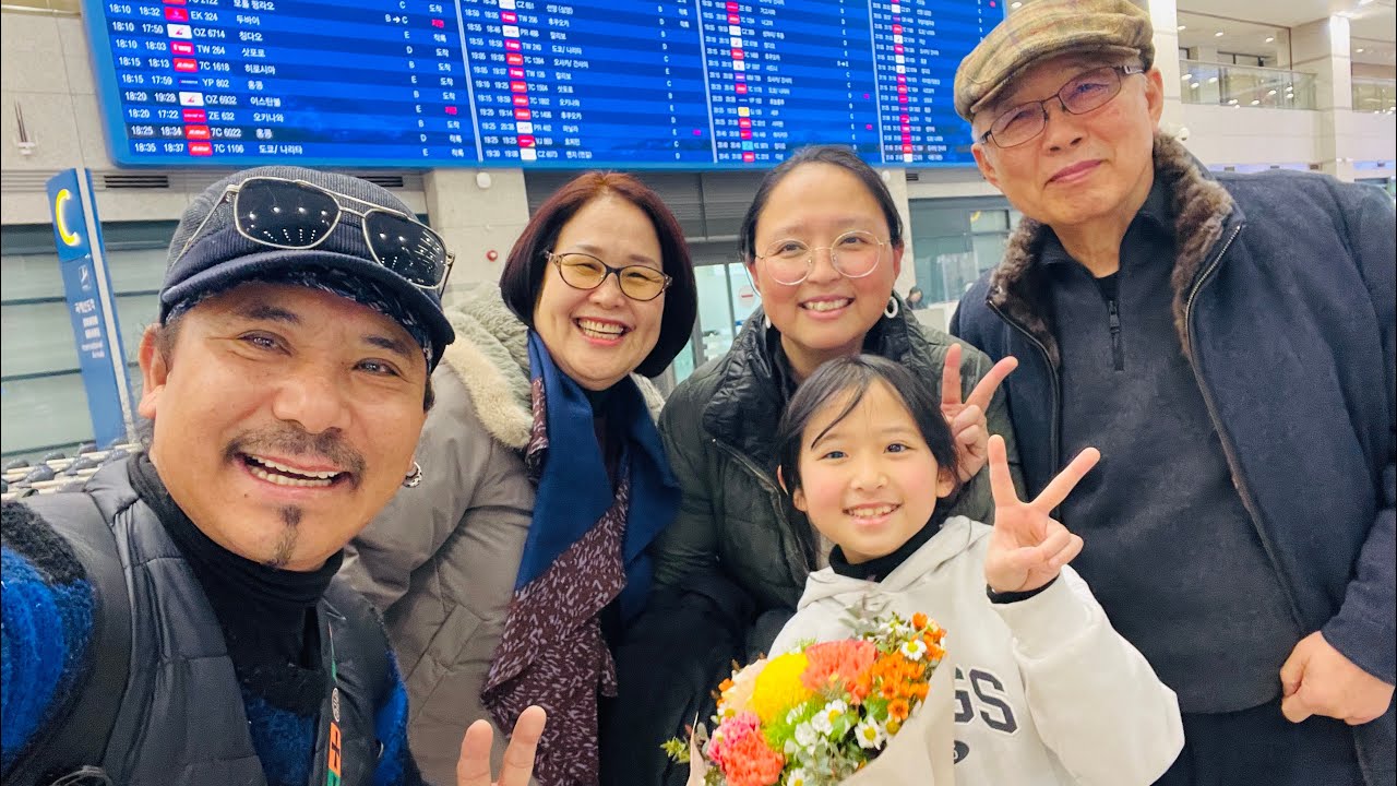 We are safely reached at Korea / Winter Vacation 