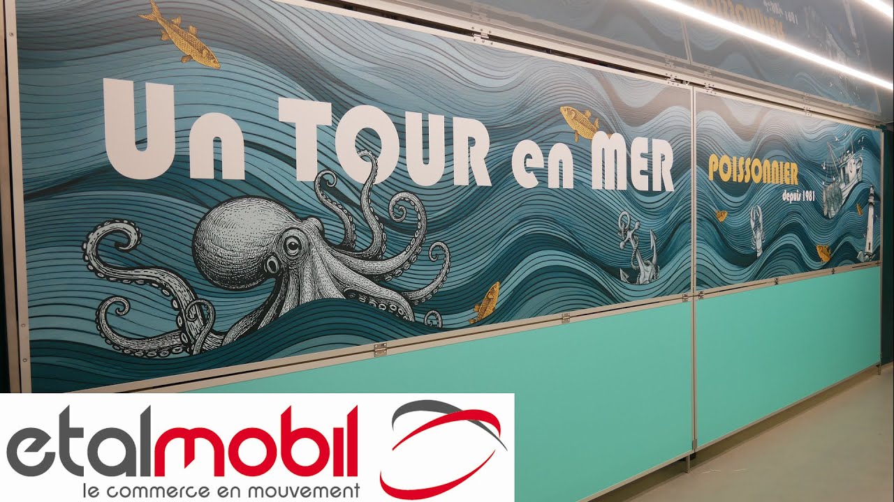 #167 - Faites un tour en mer avec une très belle remorque magasin en aménagement poissonnier -121232