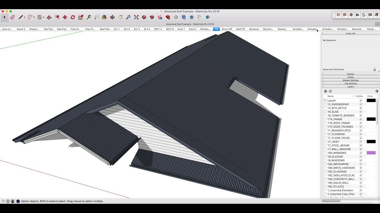PlusSpec for SketchUp Advanced Pitched Roof Editing Tools