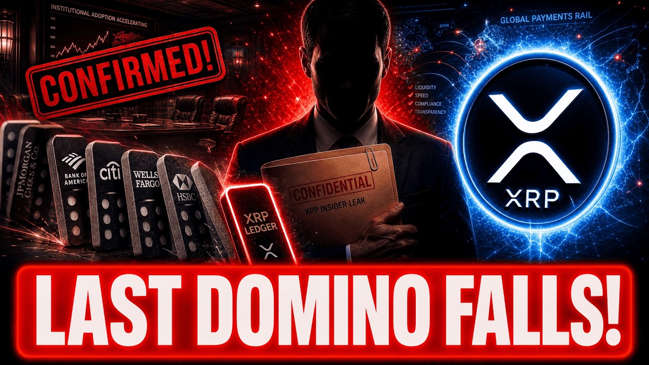 XRP INSIDER JUST CONFIRMED THE LAST DOMINO IS ABOUT TO FALL!