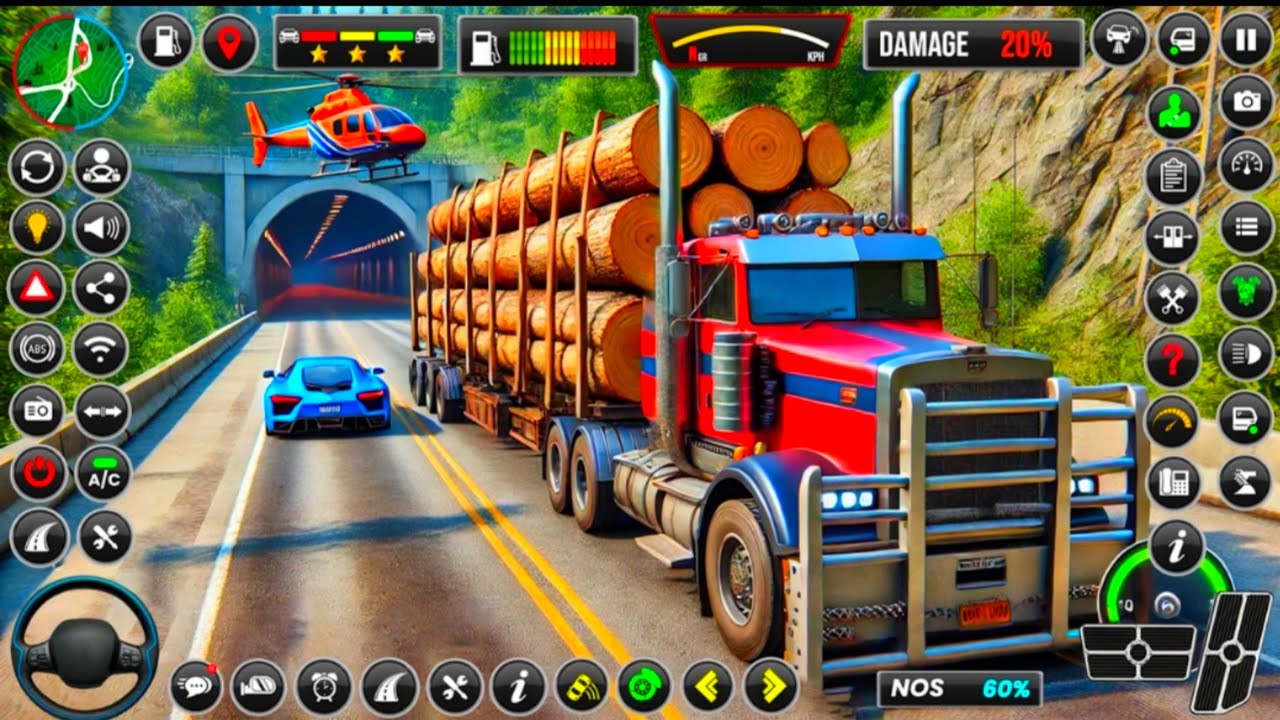 Truck Simulator Game - Heavy Cargo Truck Simulator Games । Cargo Truck Transport Truck 3D #truckgame