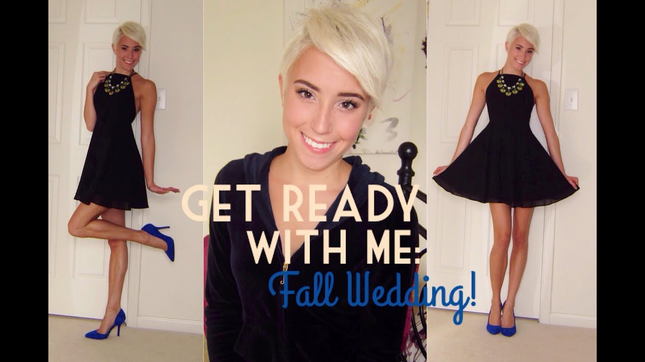Get Ready With Me | Fall Wedding Makeup, Hair, & Outfit
