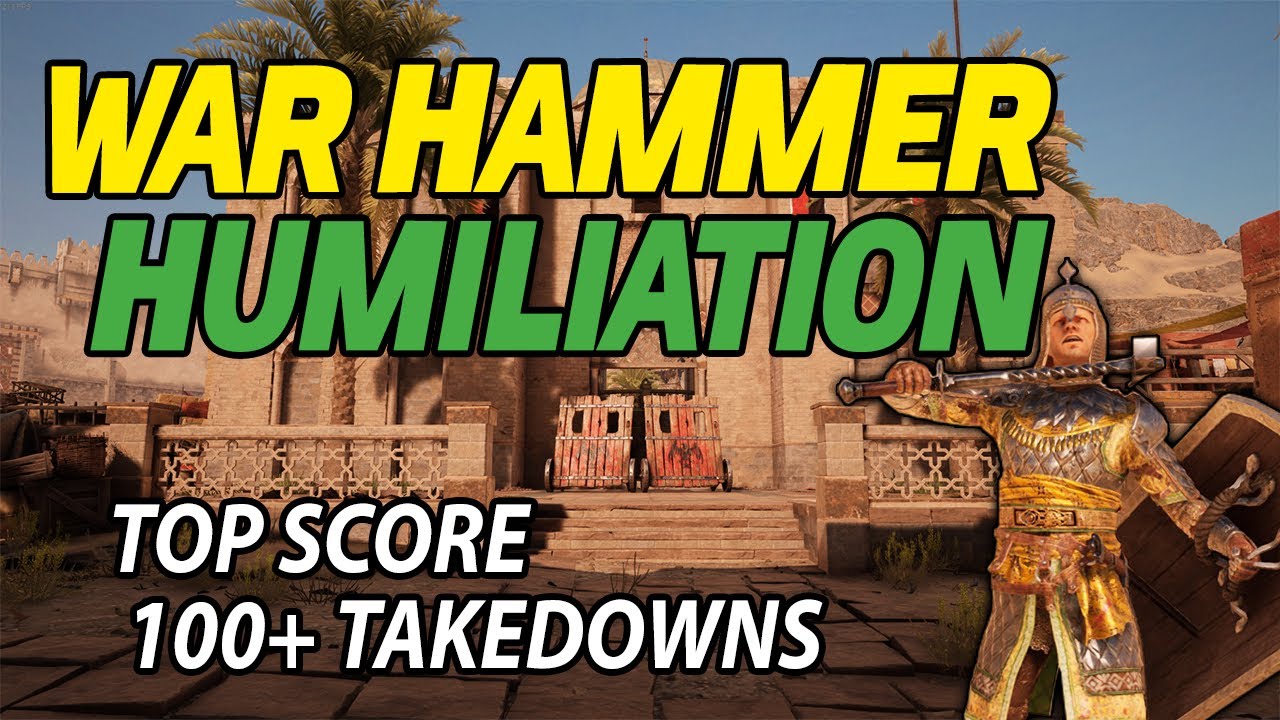 WAR HAMMER HUMILIATION | Chivalry 2 War Hammer Gameplay (First Person)