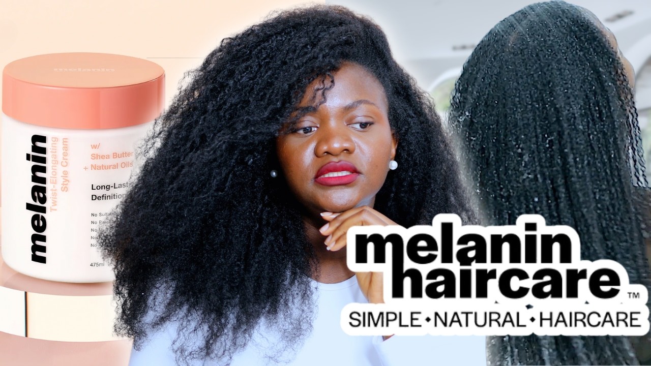 REVUE DE MELANIN HAIR CARE DE NAPTURAL85 SUR CHEVEUX AFRO CRÉPUS