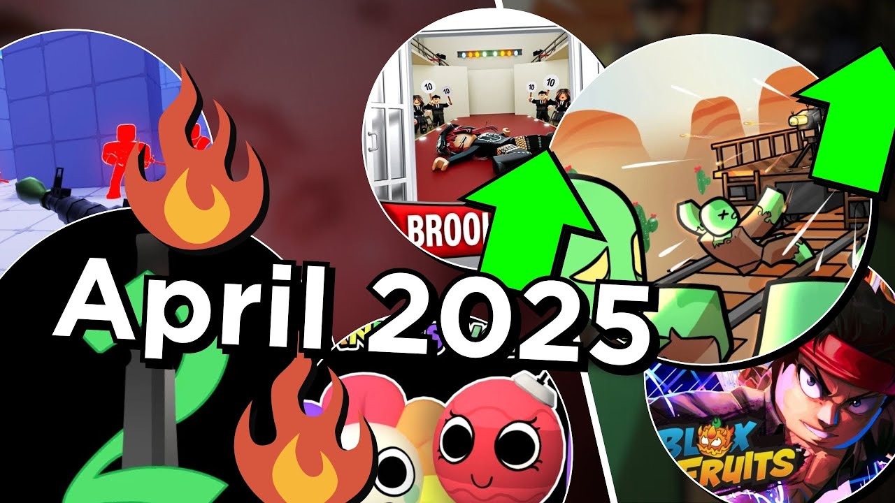 Most Played Roblox Games (April 2025)