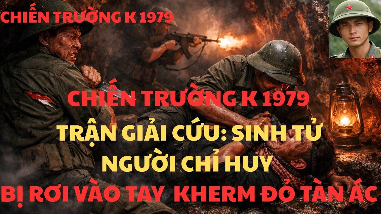 CHIẾN TRƯỜNG K 1979 _CUỘC GIẢI CỨU SINH TỬ NGƯỜI CHỈ HUY _RƠI VÀO TAY BỌN KHERM ĐỎ TÀN ÁC